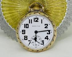 C.1948 Hamilton - Bar Over Signed Crown 'railway Special' - 992B - 21 Jewels - Etsy Ireland