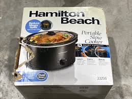 Hamilton Beach Portable Slow Cooker 5 Qt Model 33256 New | eBay