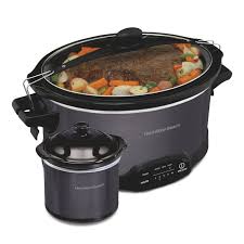 Hamilton Beach 7 Qt Programmable Slow Cooker, Stoneware ...