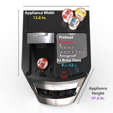 Drinkpod Single Serve POD Brewing Station - Water Dispenser with Integrated K-Cup Coffee Maker - Walmart.com