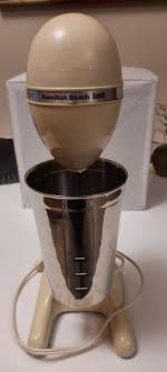 Vintage Hamilton Beach Scovil Drinkmaster with cup. Ivory | eBay