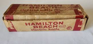 Vintage Hamilton Beach Electric Knife Model 275-1 Made in ...