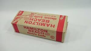 Electric Carving Knife Hamilton Beach Model #275-1 VINTAGE ...