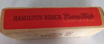 Vintage Hamilton Beach Electric Knife Model 275-2 Scovill | eBay