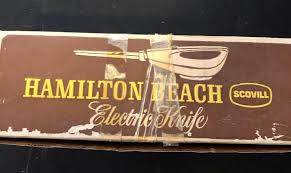 Vintage Scovill Hamilton Beach Electric Knife - Etsy