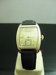 b767 Vintage Men's 10kt Gold Filled Hamilton Mechanical ...