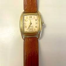 Hamilton | Accessories | Hamilton Vintage Wristwatch K Gold ...