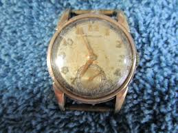 Hamilton 10K Gold Filled Watch Small Second Hand Windup ...