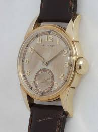 Hamilton Gold Filled Endicott Wristwatch circa 1941 at ...
