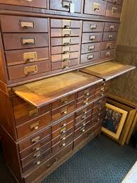 Antique P.A Wetzel & Sons Stacking File Cabinet - Old School Warehouse