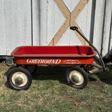 LOT 3S: Vintage Hamilton Greyhound Wagon & Step2 Wagon ...