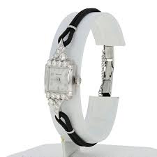 1950s-1960s Hamilton Diamond Ladies Watch, 14k Gold 2 Year Warranty .62 Carat at 1stDibs | 1960 hamilton watch catalog, 1950 hamilton watch catalog, 1960s hamilton watches