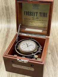 1942 Hamilton Chronometer Watch Model 22 U.S. Navy Ships ...