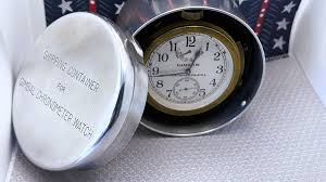 WWII Hamilton U.S. Navy Chronometer Model 22 With Gimbal ...