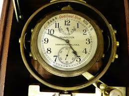 Rare 1941 Hamilton M 22 Ship's Boxed Chronometer Watch For Sale at 1stDibs