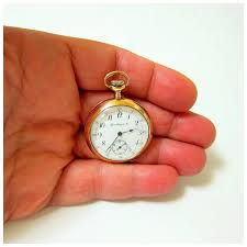 Rare Antique Spaulding and Company 14K Gold Pocket Watch Working . For Sale at Ruby Lane