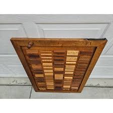 Mercantile Architectural Wood Molding Trim Display (Panel D ...