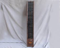 Antique Time Card Holder | Oak Wall Hanging | Holds Envelopes or Ephem – Bixley Shop