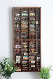 1899 Miller & Richard Printer's Type Case: Vintage Display ...