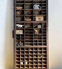 Vintage Wooden Typeset Drawer | Briggs & Oliver