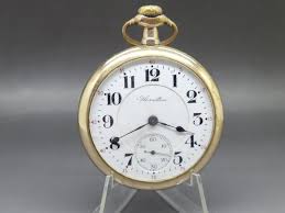 1916 Hamilton Gold-Filled Pocket Watch Grade 992 Model 2 21j ...