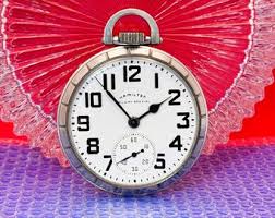 1952 Hamilton 992B Railroad Pocket Watch 16 Size 21jewel ...