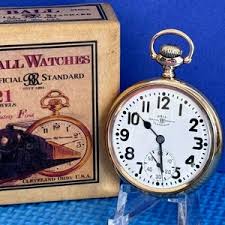 1927 Ball Hamilton 999B Official Standard 21 Jewel 16 Size ...