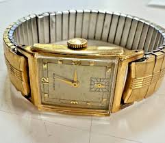 Vintage Hamilton Cal 982 Men's Watch 14K GF | eBay