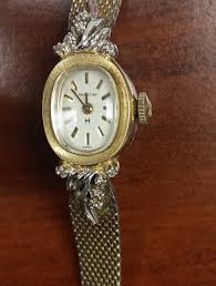 Vintage 10k RGP Lady Hamilton 774 Mechanical Watch Runs Great 10 Diamonds | eBay