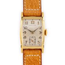 Sold at Auction: 14K GOLD ANTIQUE HAMILTON WRIST WATCH