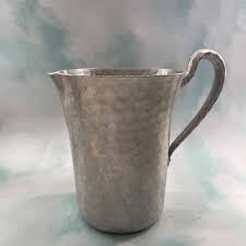 Vintage Hand Forged Everlast Metal Hammered Aluminum Pitcher 7 1/2” Tall | eBay