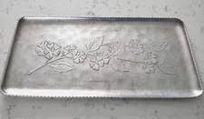 Hammered Aluminum Tray Collectible Aluminum Metalware for sale | eBay