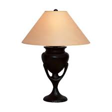 One Light Rust Table Lamp : 9828X | Lighting Depot