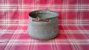 Antique Copper Cauldron, Early 1920s Hand - Hammered Pot, Rustic Farmhouse Decor, Vintage Copper Kettle, Primitive Kitchenware - Etsy