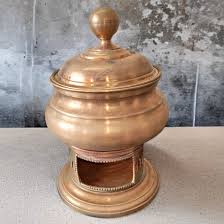 Antique Brass Buffet Chafing Dish | with Pital Food Warmer ...