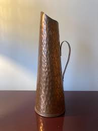 Hammered Copper Vase - Swedish Design - Mid Century - Etsy Australia
