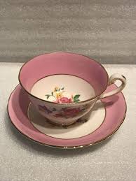 Vintage - 1930s -New Chelsea Staffs England Pink & Floral ...