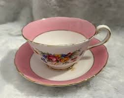 Vintage Chelsea Staffs Tea Cup and Saucer - Etsy