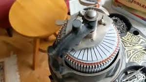 3D printed sock machine cylinder - YouTube