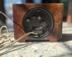 Antique Art Deco Hammond Wood Synchronous Electric Clock - Etsy