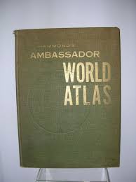 1959 HAMMOND'S AMBASSADOR WORLD ATLAS | eBay