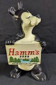 Sold at Auction: RED WING POTTERY HAMMS BEER BEAR BANK