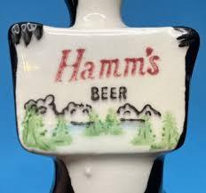 Vintage Breweriana Hamms Beer Bear Advertisement Salt and Pepper Shakers | eBay