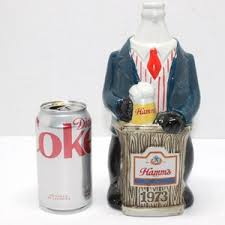 1973 HAMMS BEER Bear CERAMARTE Brazil Growler Bottle Decanter Missing Head Nice! - Etsy