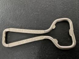 2 Vintage Old Coca Cola Advertising Church Key Style Glass ...