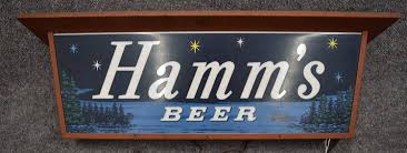 Hamm's Beer Light Up Sign