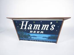 LATE 1950S-EARLY '60S HAMM'S BEER LIGHT-UP TAVERN SIGN - Automobilia | Barrett-Jackson Auction Company - World's Greatest Collector Car Auctions