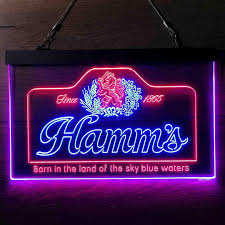 Letrero luminoso LED para bar cervecero Hamm's, ideal como ...