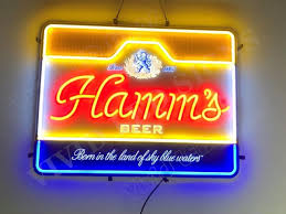 Hamm's Beer Since 1865 24"x20" Vivid LED Neon Sign Light ...