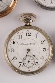 Lot - FIVE HAMPDEN & DUEDER WATCH CO. POCKET WATHCES